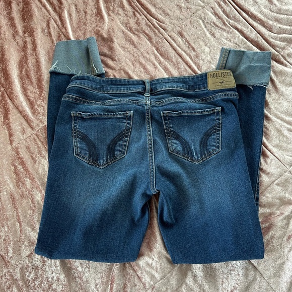 Hollister Dark Blue Ankle Jeans - Picture 4 of 4